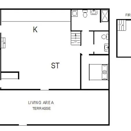 6 Person In Hvide Sande-by Traum Дом отдыха Хвиде-Санде
